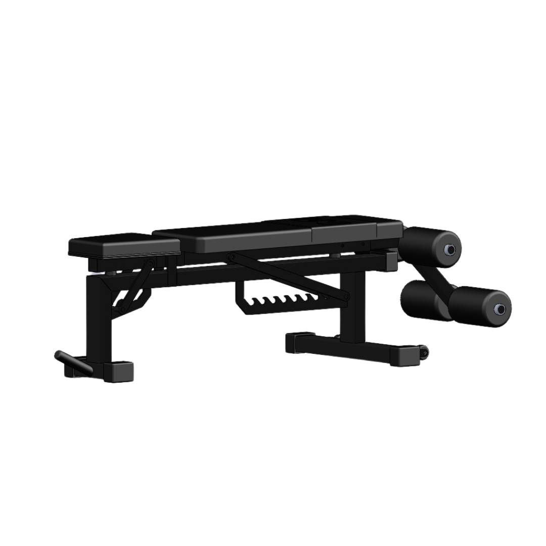 Adjustable Bench With Foot Bar